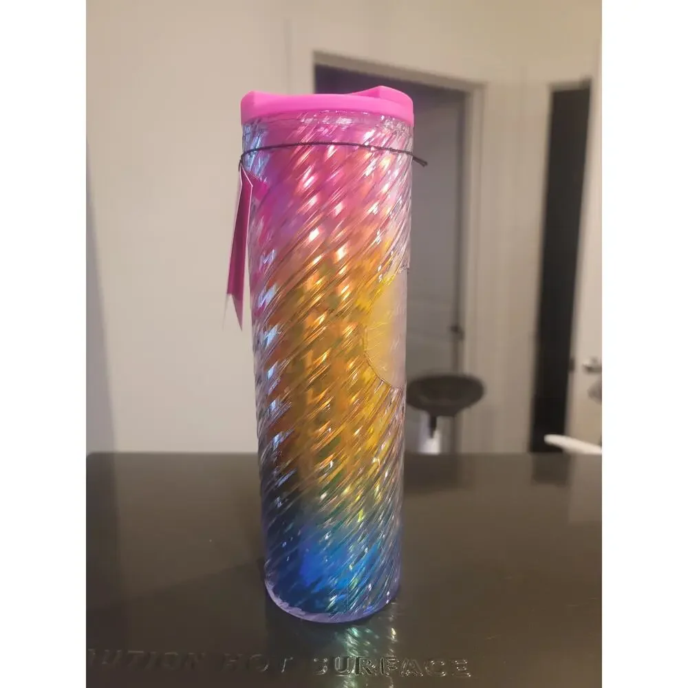 Starbucks Pride Rainbow Swirl Tumbler